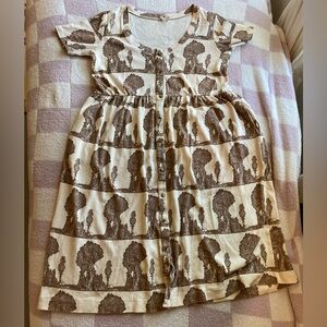 Kate Quinn 100% organic cotton Redwoods women’s dress size M